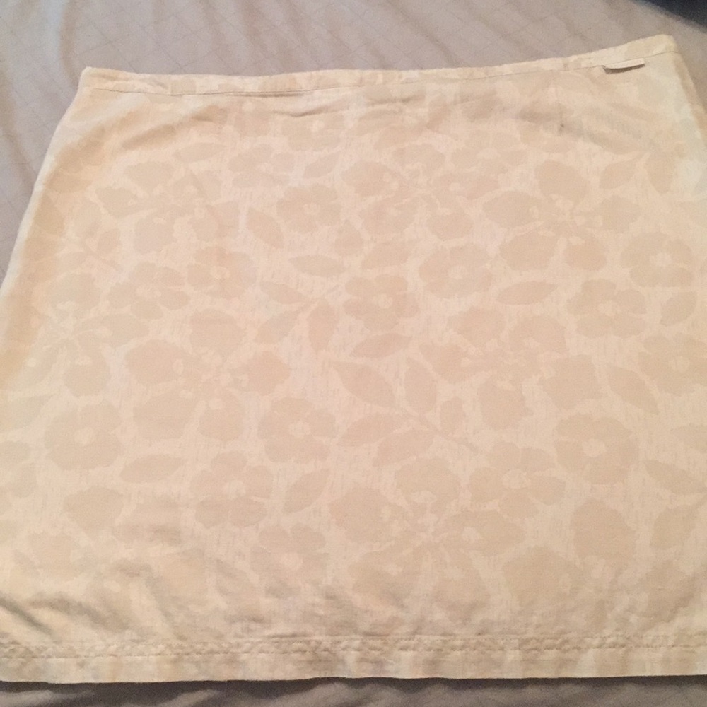 Drawstring waist skirt